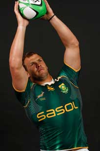 The new Springbok 7's jersey